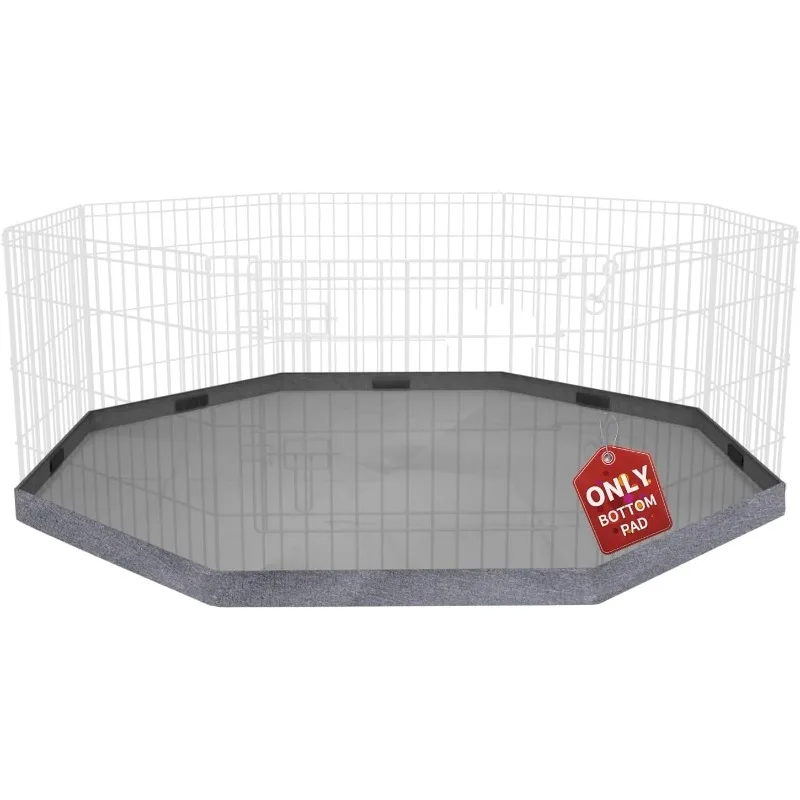 

Bottom Cover Mat for Dog Playpen Pen Waterproof Pad Floor Protector for Indoor Outdoor Use Fits All 24" Wide 8 Pa