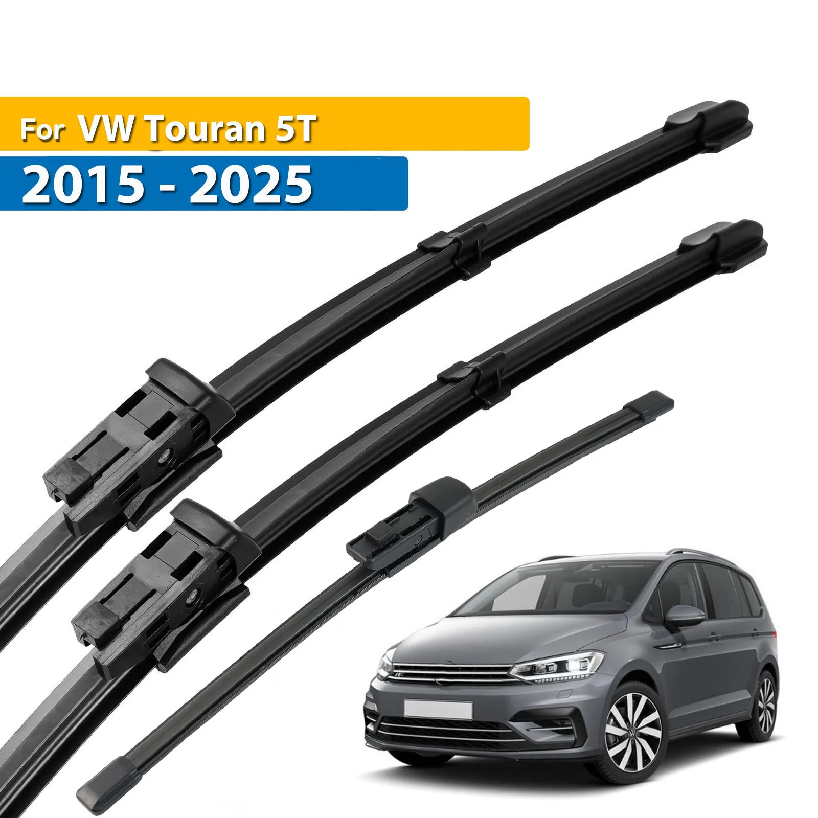 

Erick's Wiper LHD Front & Rear Wiper Blades Set For VW Touran 5T 2015 - 2025 Windshield Windscreen Window Rain Brushes 28"16"11"