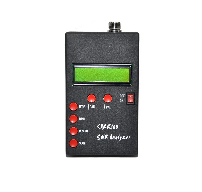 SARK100 Antenna Analyzer Meter 1-60MHz Shortwave SWR Antenna Analyzer
