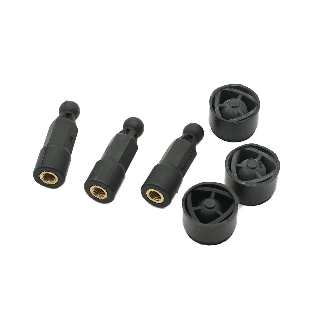 6Pcs For Ford Focus 2 MK2 6pcs Engine Top Pads Engine Hood Cover Buffer Pads Plastic and Screws