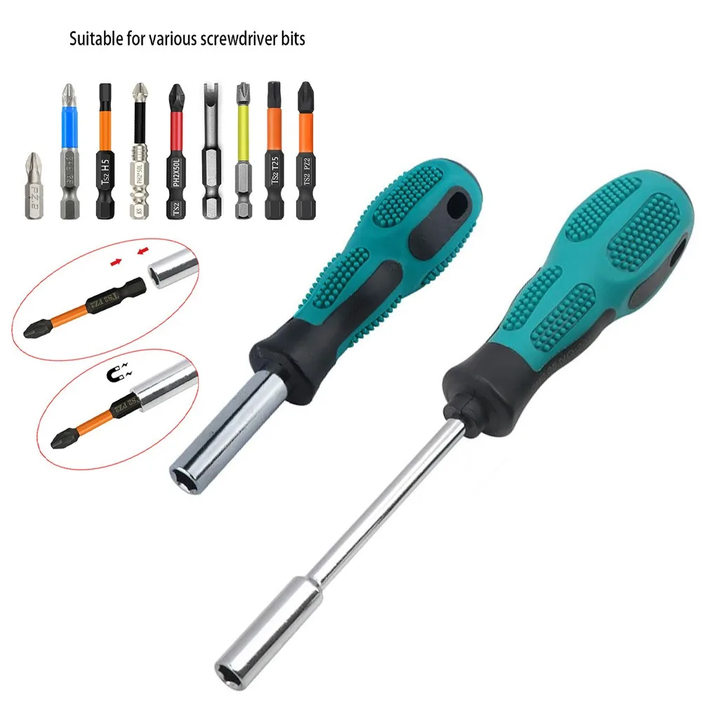 One 5-inch or 8-inch 1/4-inch Magnetic Screwdriver with a 6.35mm Hex Drive for Chassis Screw Removal and Installation. image 5