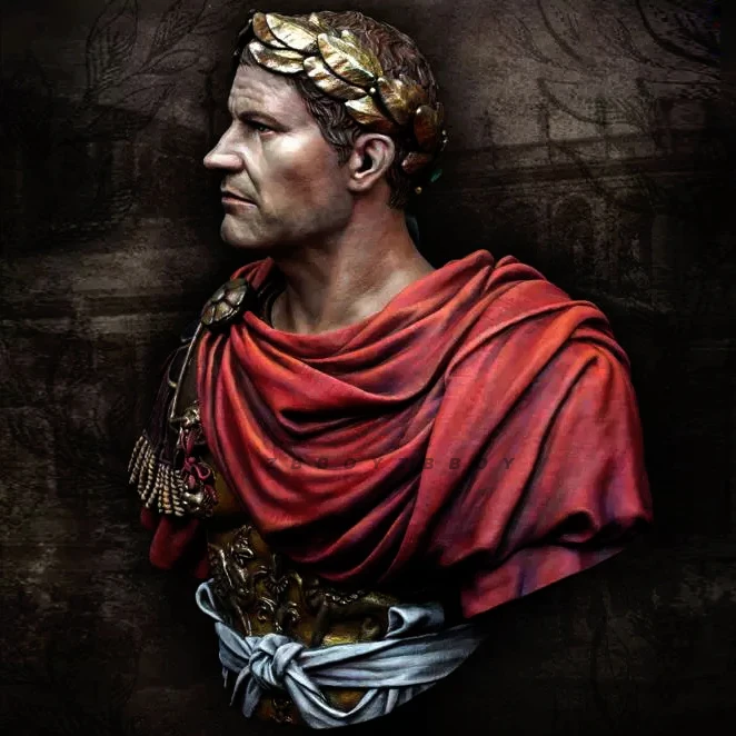 Kits de modèles de buste en résine 1/10, figurine incolore et auto-assemblée (offre spéciale) (buste romaine) A-2072