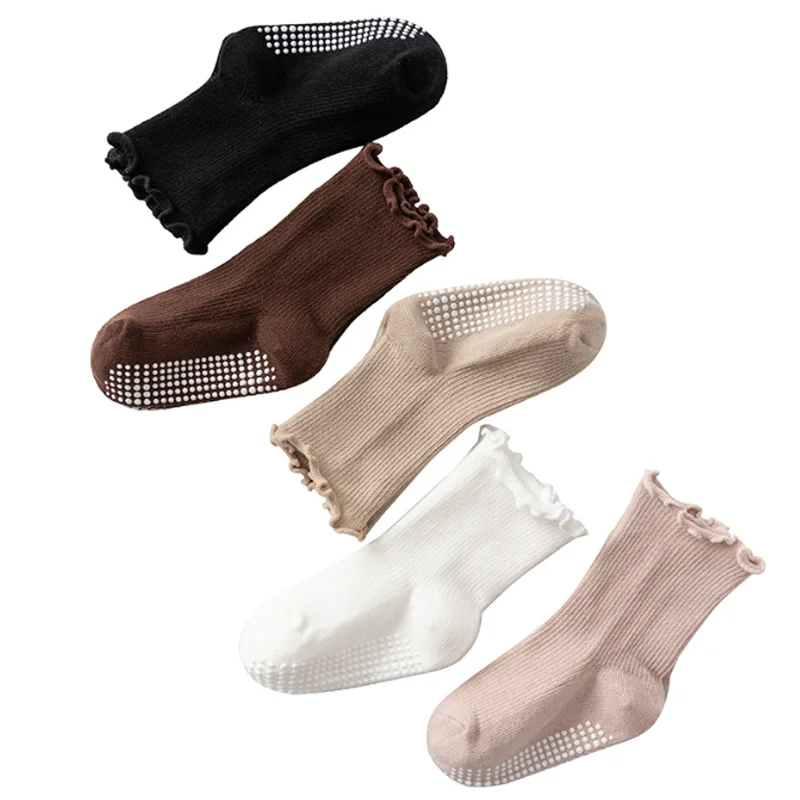 3 Paar neue lässige Anti-Rutsch-Babysocken