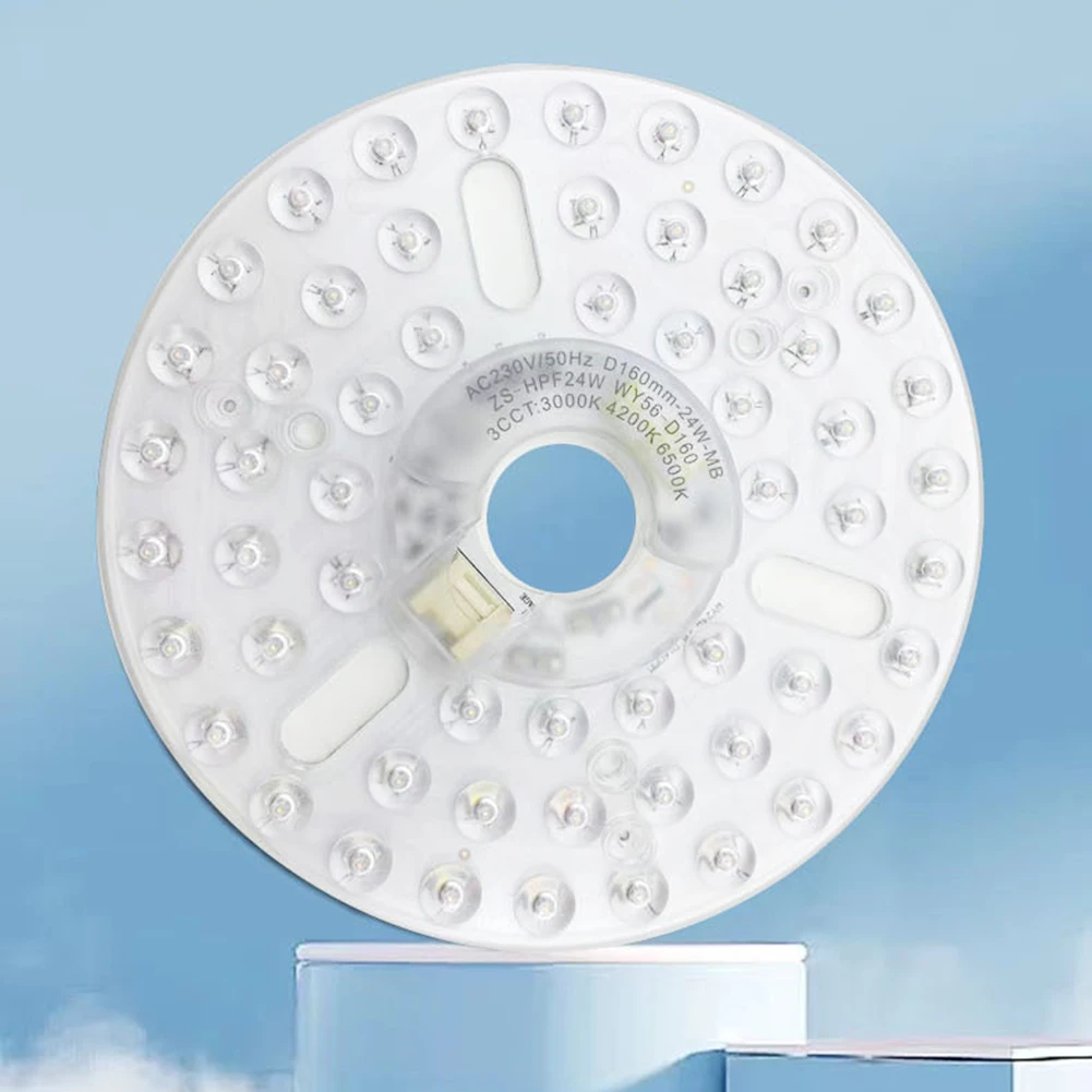 3.9/4.9/6.2 Inch CRI90 Ceiling Flush Light Replacement Panel Pendant Light Round Panel Flush Mount Ceiling Light Panel