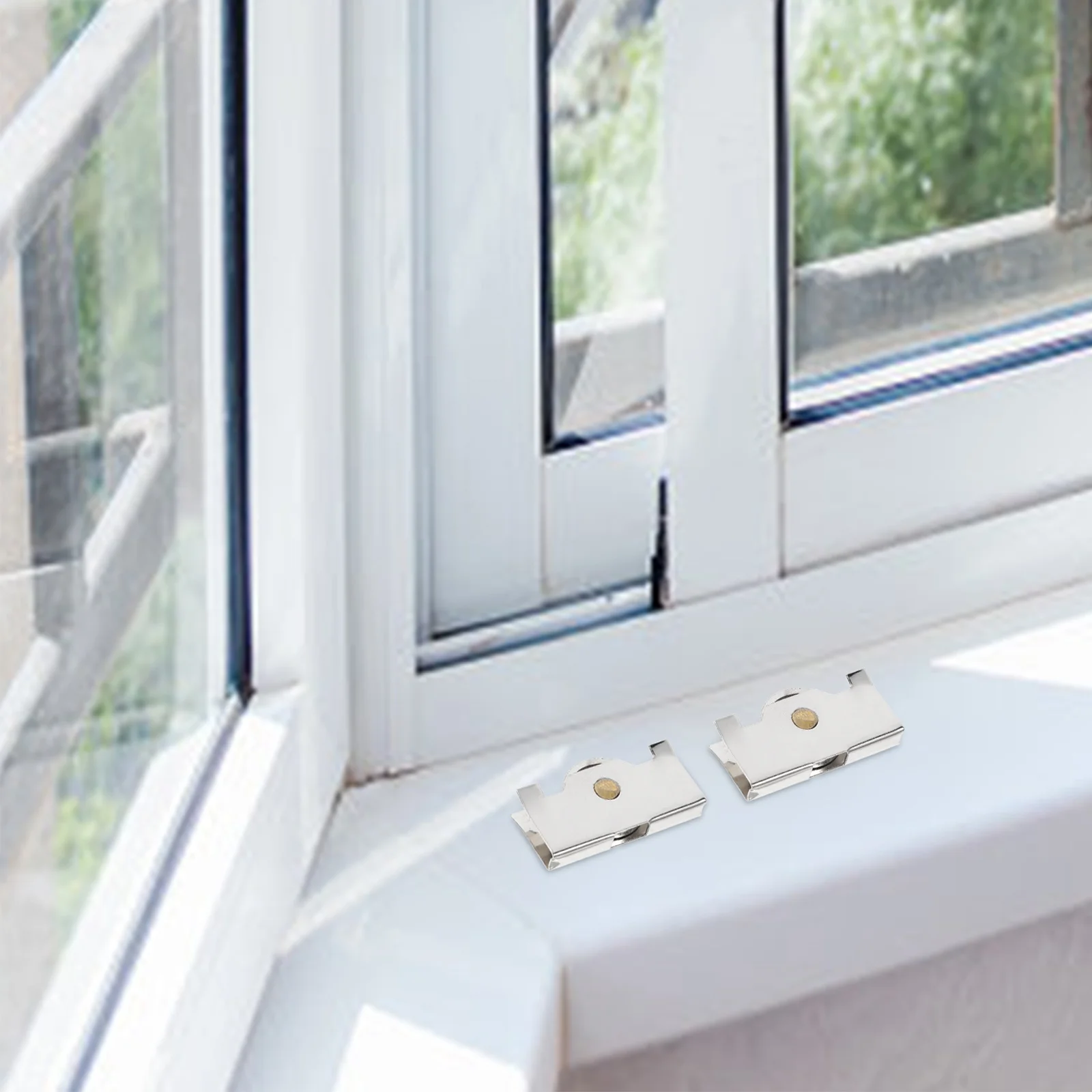 Polea De puerta de vidrio, piezas de repuesto para puertas correderas, armario, acero laminado en frío, 4 piezas