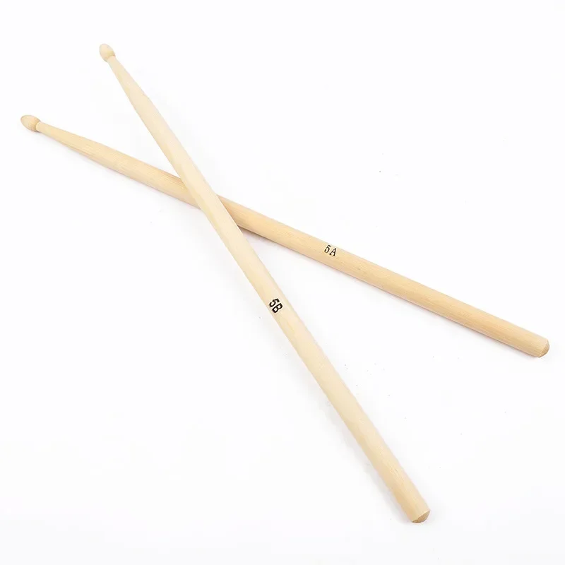 1 Pair Maple Drumsticks Jazz Snare Drum Sticks High Quality Percussion Instrument Accessories Lightweight Music Tools 5A 5B - view 4