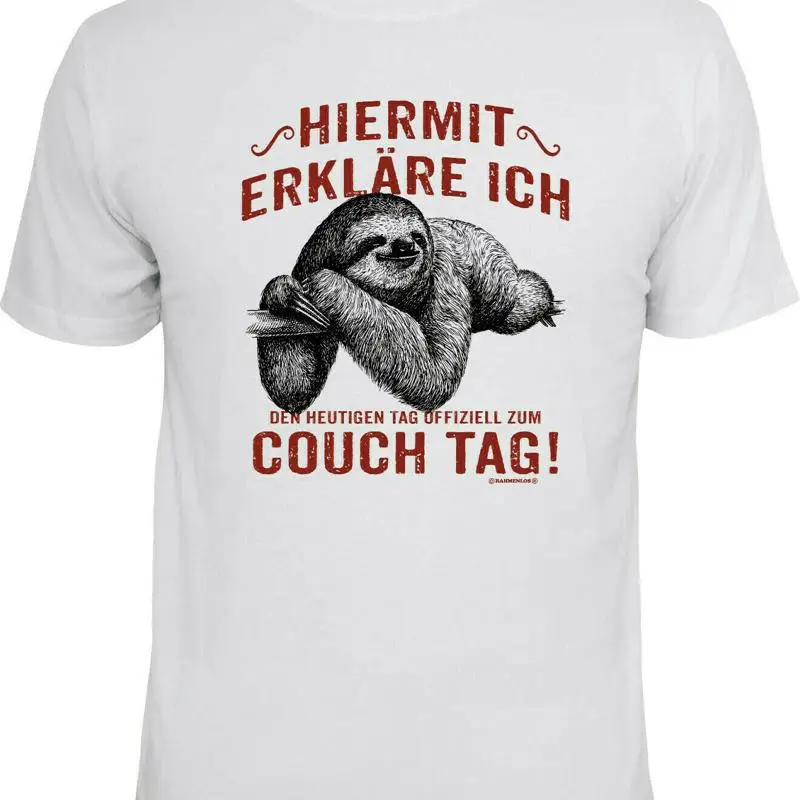 Sayings T Shirt Official Couch Day Men s T Shirts Birthday Gift