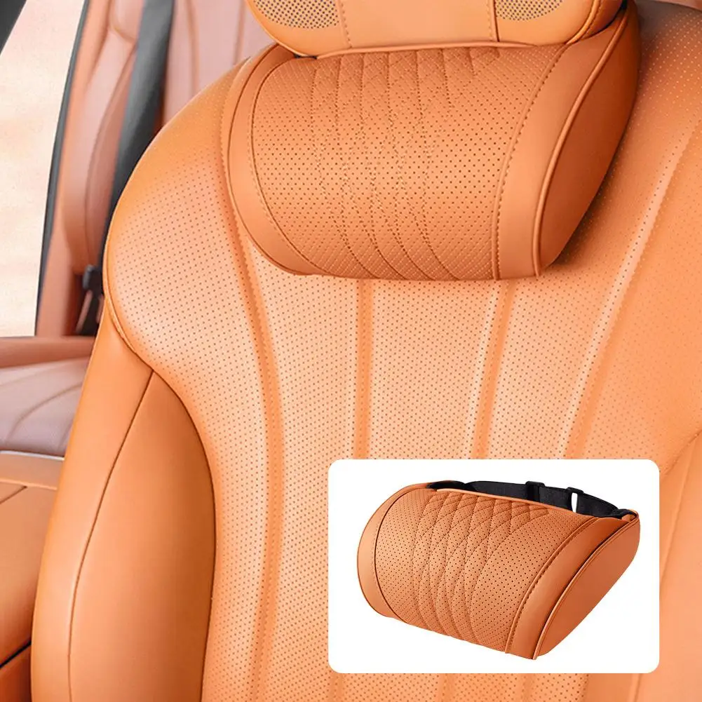 Auto-Nackenschutzkissen, Lendenstütze, spezielles Kissen für den Fahrersitz, Kopfstützenkissen zur Linderung von Rücken- und Nackenschmerzen – Detail 10