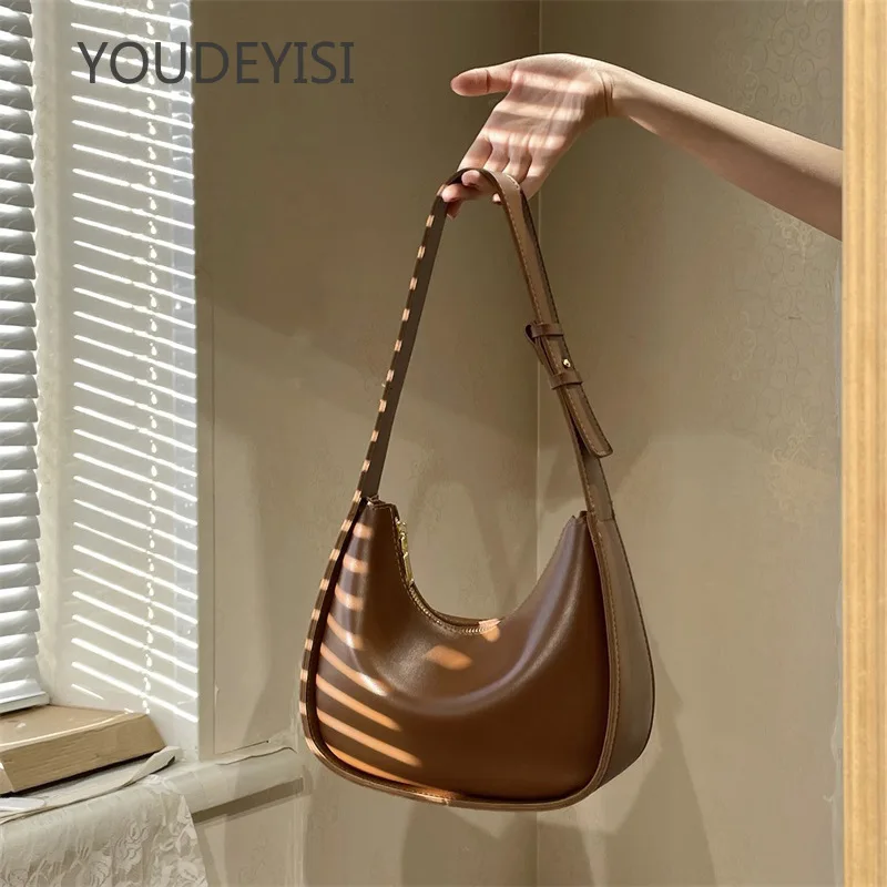 YOUDEYISI Retro Saddle Bag: Niche Design, Ins Trend, High-end Sense of Underarm One-shoulder Messenger Women\'s Bag