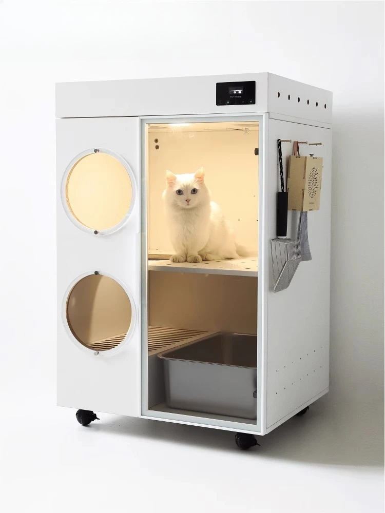 Smart cabin incubator cat cabinet cat villa pet drying box