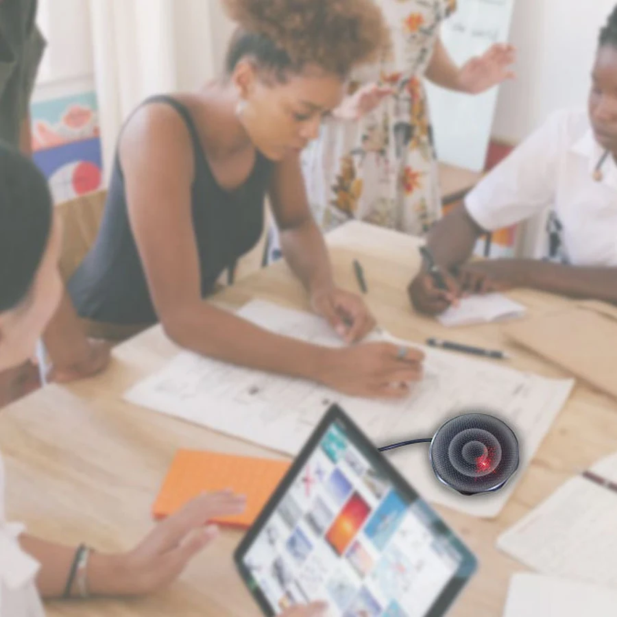 ميكروفون مكثف USB متعدد الاتجاهات ، ميكروفون لاقط سطح المكتب المعدني ، اجتماع سطح المكتب الكمبيوتر المكتبي ، الدردشة الصوتية للكمبيوتر المحمول ، لعبة فيديو #3