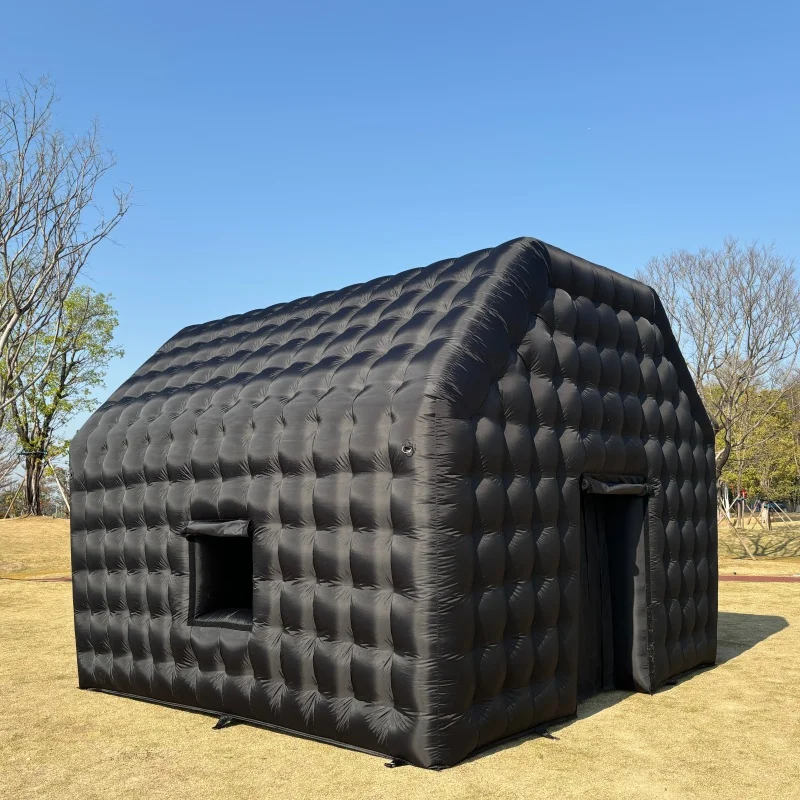 야외 LED 풍선형 사각 텐트, 풍선 파티 텐트, 휴대용 풍선 나이트클럽 텐트 판매