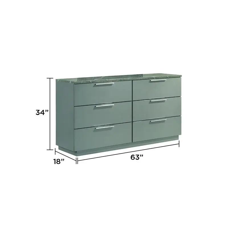 5-Piece Two-Tone High-Gloss Marble & Lacquer Set with LED Lighting, Metal Legs, Spacious Storage - Gray