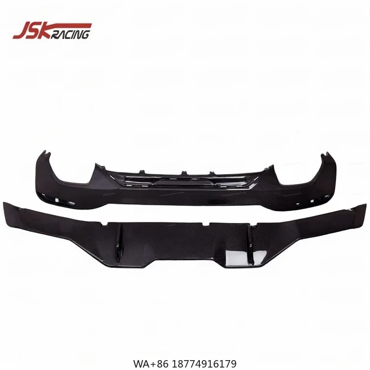 

Carbon Fiber Rear Diffuser for 2017-2019 5 Series G30 G38 Upade to M P Style (Only for M-Tech Bumper)