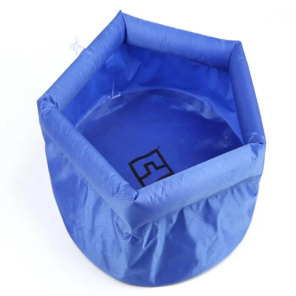 Pump Quickly Inflatable Basin Feet Soaking Water Storage Camping Water Bucket Flexibility Folding Inflatable Washing Bucket