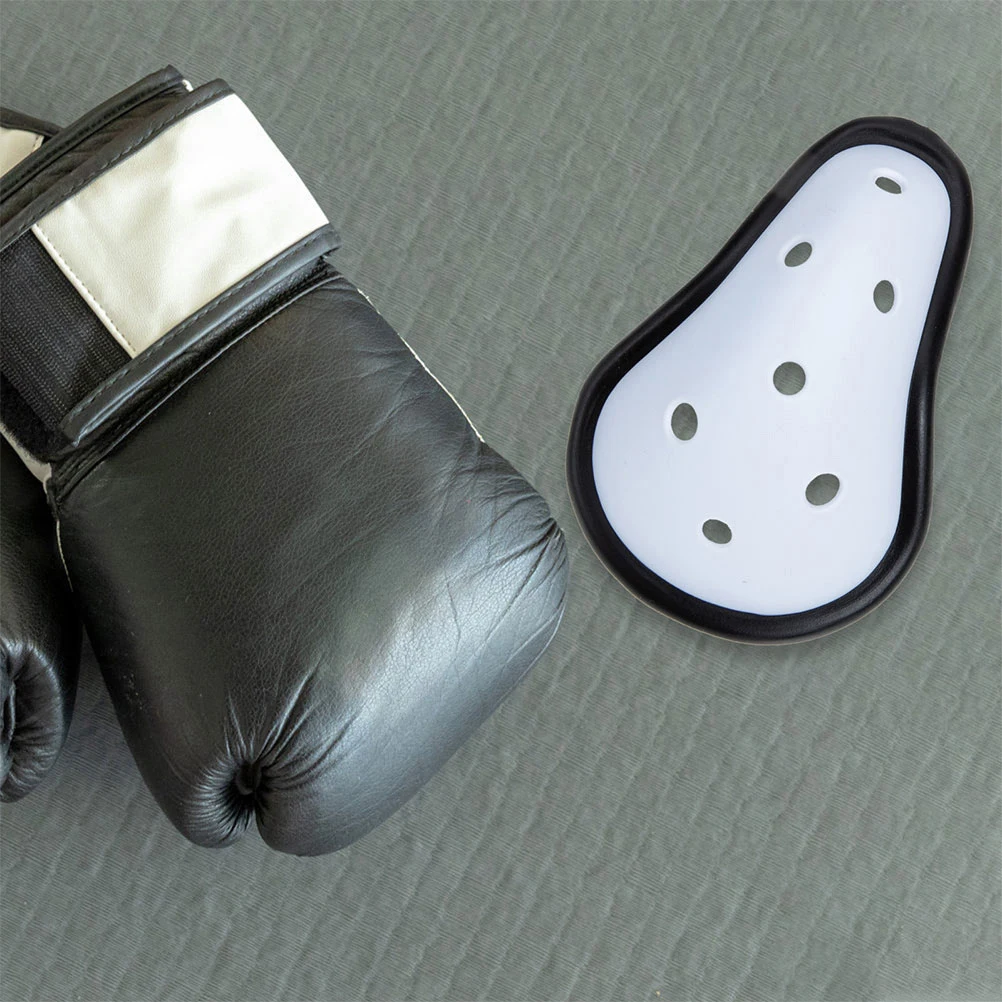 Tazza protettiva per inguine giovanile Guscio rigido ad alto impatto Comoda protezione da boxe per sport da contatto per baseball, calcio