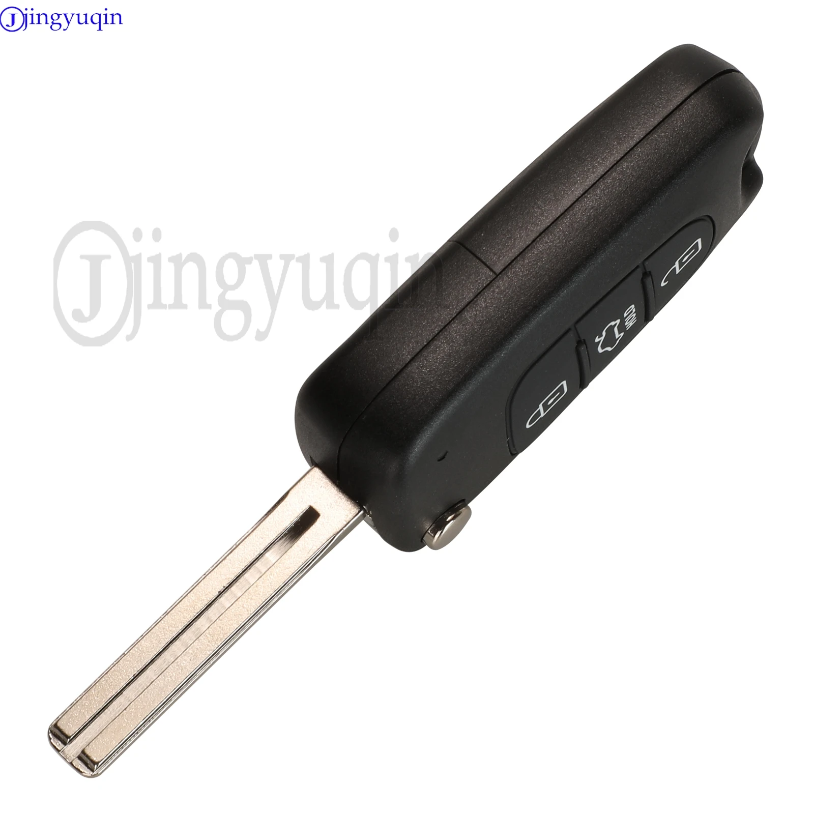 

jingyuqin 81996-1H200 3 Buttons Flip Remote Car Key Fob 433MHz FSK ID46 chip For Kia K2 Soul 2018 Ced 2007-2013 OKA-185T Control