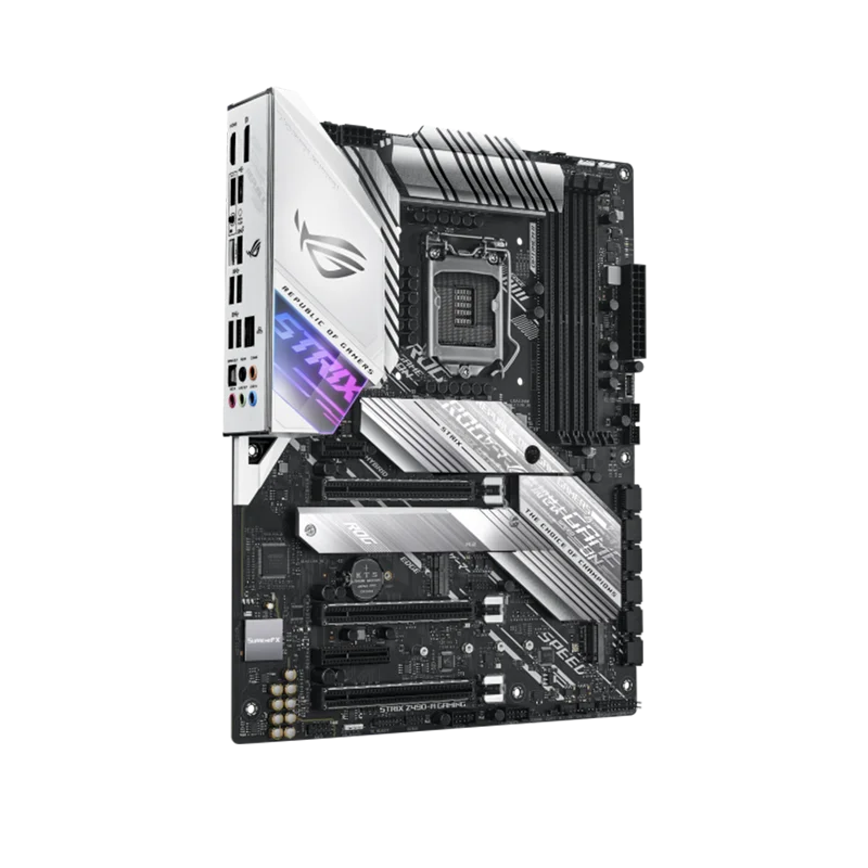 Placa-mãe ASUS ROG STRIX Z490-A GAMING LGA 1200 (Intel 10a geração) Intel Z490 SATA 6 Gb/s ATX Intel