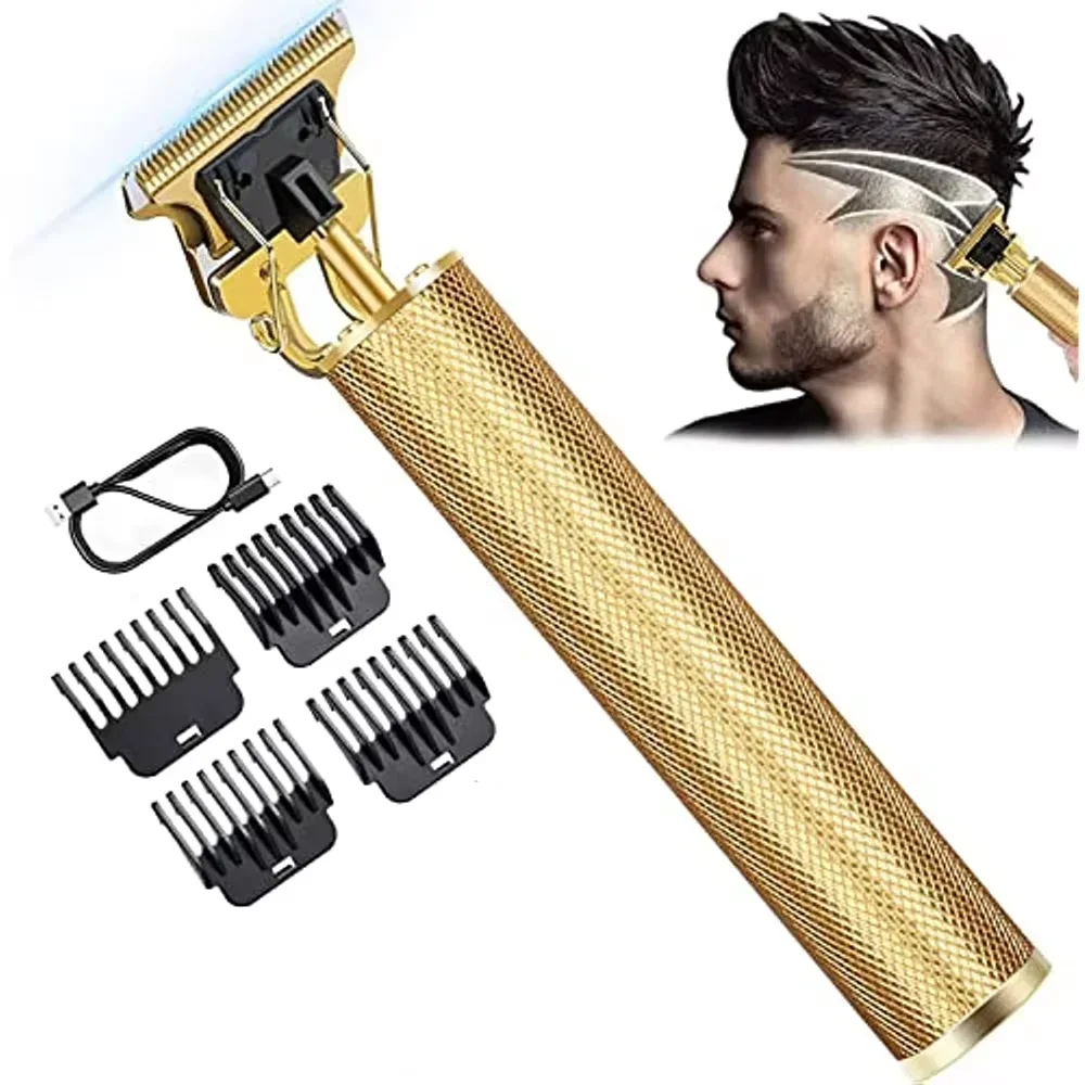 Cortadora de pelo eléctrica Vintage T9, afeitadora recargable para hombre, cortadora profesional para peluquero, nueva gran oferta