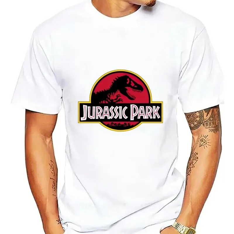 Classic Film J-Jurassic Parks Cool T Shirt Men Couple Combination Women Clothes Short Sleeve Collar Fashion Cotto