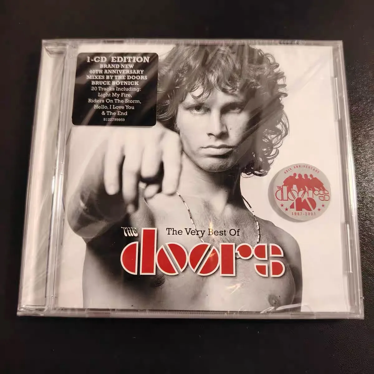 Blues Rock Jim Morrison Music CD The Very Best of the Doors Album Music Record Cosplay Walkman Car Soundtracks Box Party Music