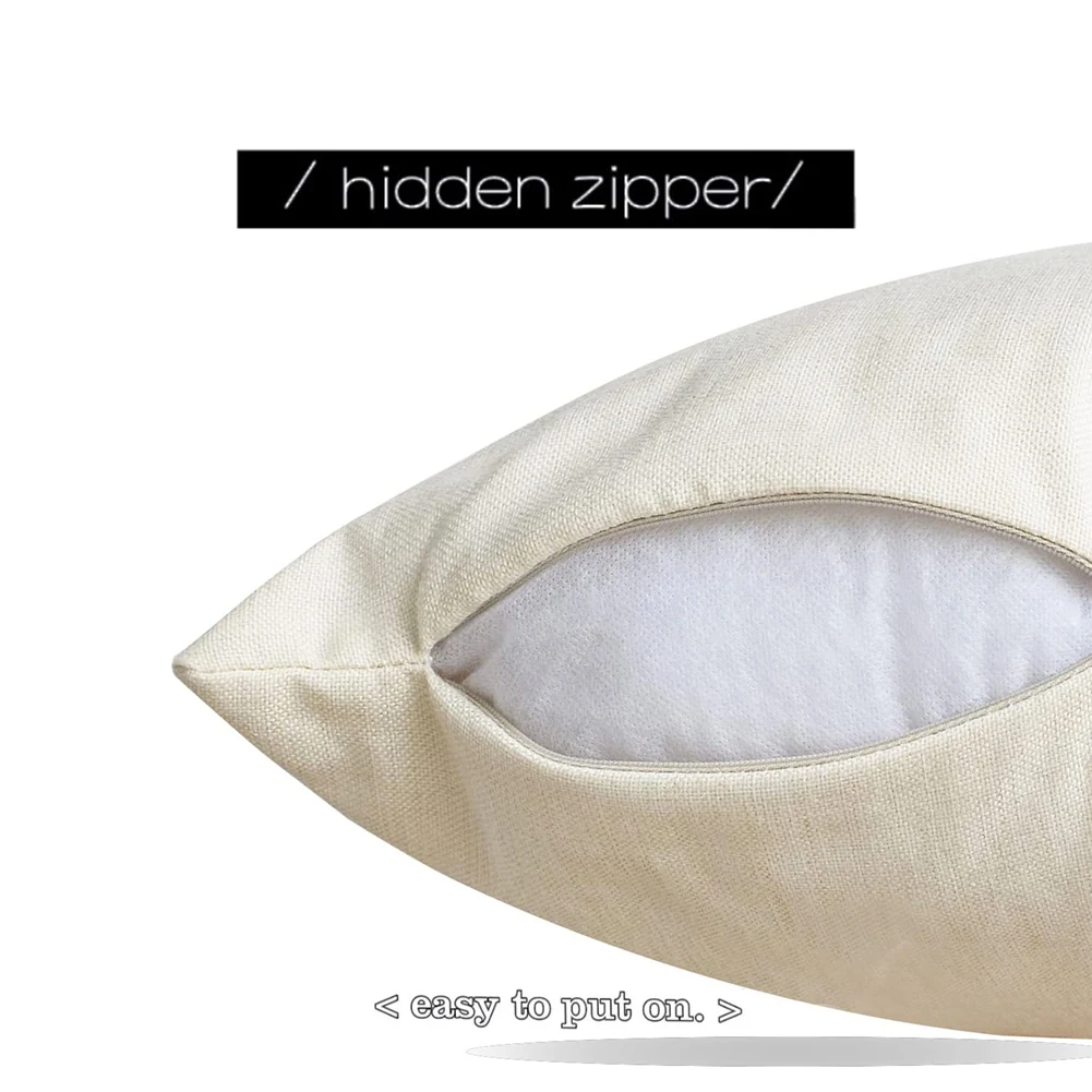 A25I Spring Pillow Covers 18X18 Set Of 4 Farmhouse Throw Pillow Spring Decorations Cushion Case for Home Decor