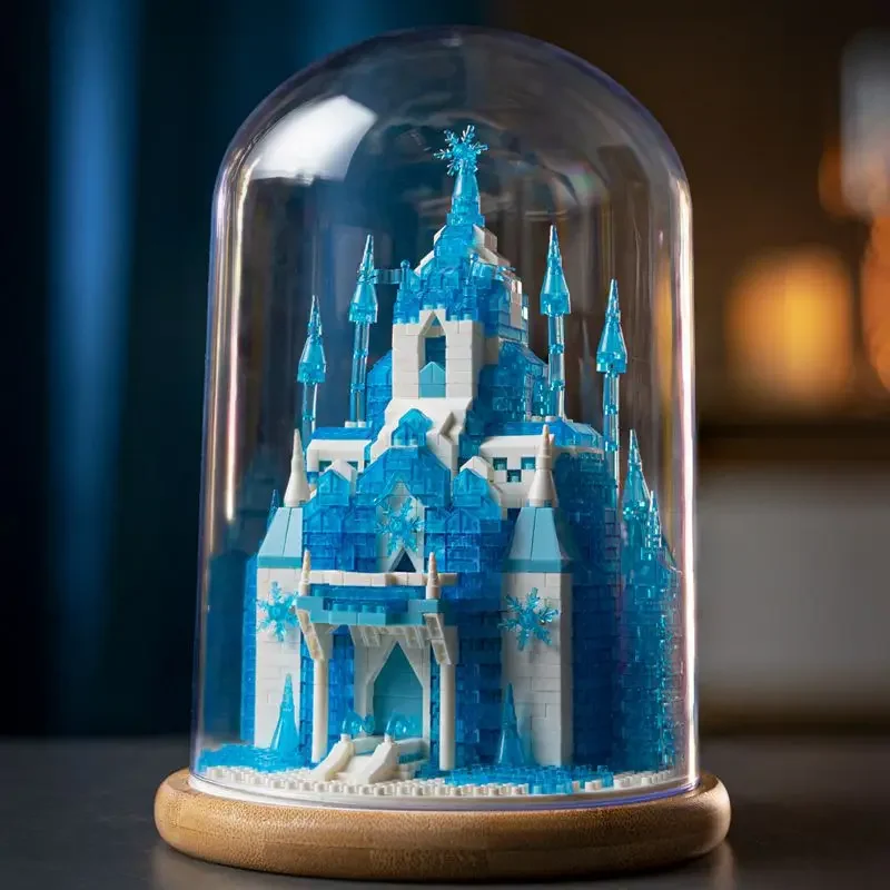 الخيال الأميرة القلعة اللبنات نموذج مجموعات DIY الطوب تجميعها الكلاسيكية الإبداعية فيلا منزل حديقة الاطفال DIY اللعب الهدايا #4