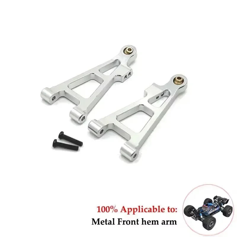 Aluminum Alloy Suspension Arm  Cup Set Upgrade Metal Parts Accessories for Mjx Hyper 1/16 Go  RC Car 16207 16208 16209 H16 H16BM