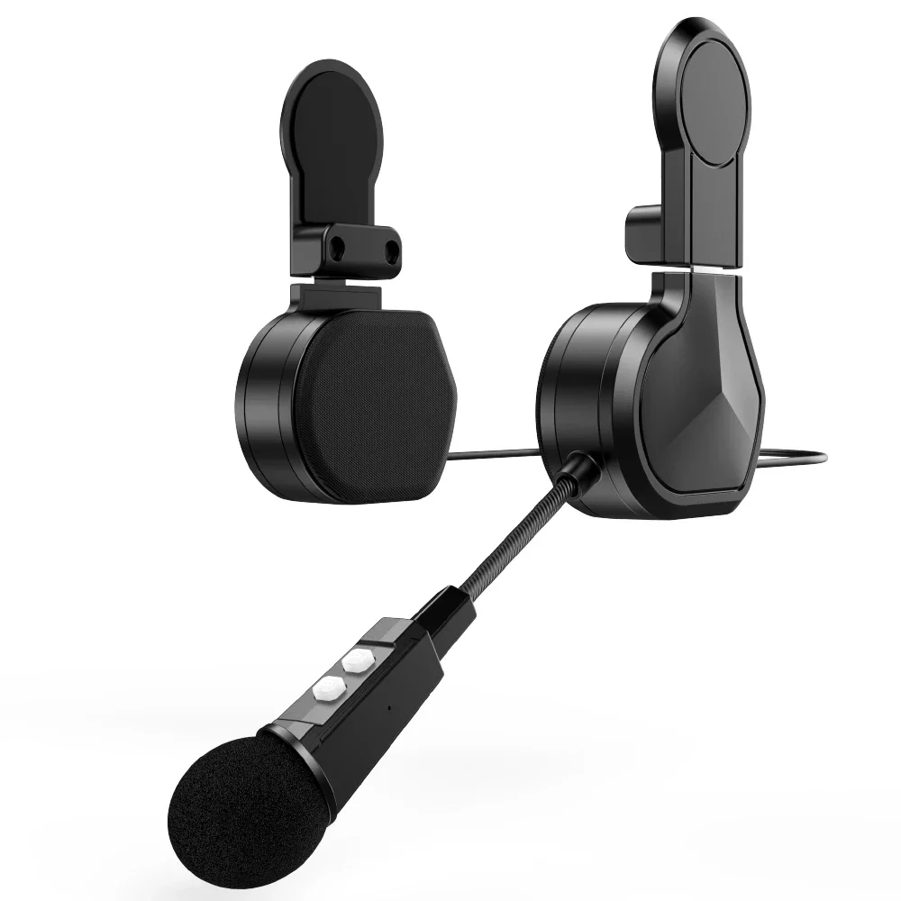 Motorcycle Bluetooth Helmet Headset with Clip Holder Waterproof Wireless Stereo Moto Helmet Music Player Handsfree Earphone image 6