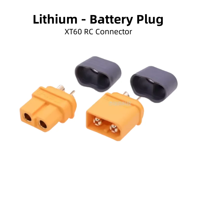 5 pieces per bag，XT60 with Sheath, XT60H - F/M Model Plug, T - Plug, High - Current ESC, Lithium - Battery RC Connector