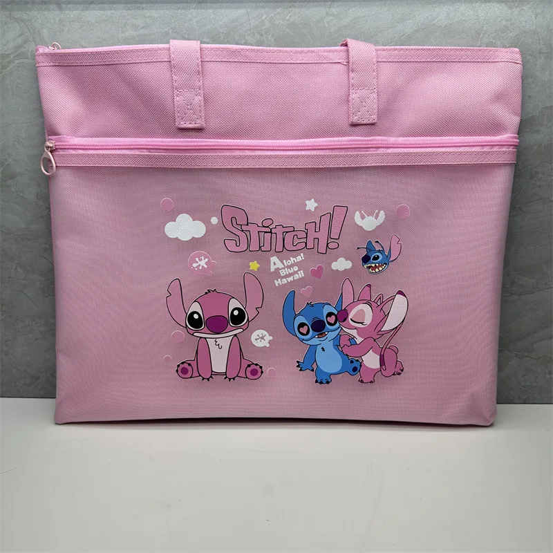 Disney Lilo & Stitch Torba do przechowywania dokumentów Organizadores Folder Organizer plików Anime Akcesoria biurowe Prezent dla dziecka