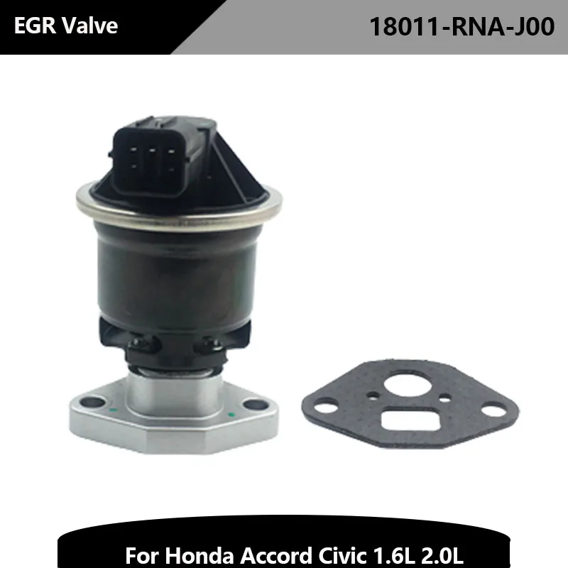 18011-RNA-J00 New EGR Exhaust Gas Recirculation Valve For Honda Accord 2.0L Civic 1.8L Replacement 100000828 18011RNAJ00