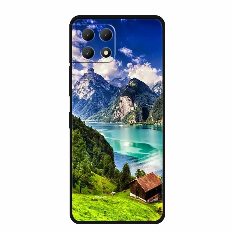Phone Case For T-Mobile T Phone 2 5G Back Cover Case TPhone2 Black Silicone Soft Funda For T-Mobile REVVL 7 5G Case REVVL7 Coque