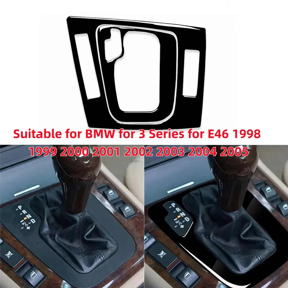 

Car Aesthetics Shift Panel Cover Car Accessories For BMW 3 Series For E46 1998-2005 Frame Cover Trim Gear Shift Panel