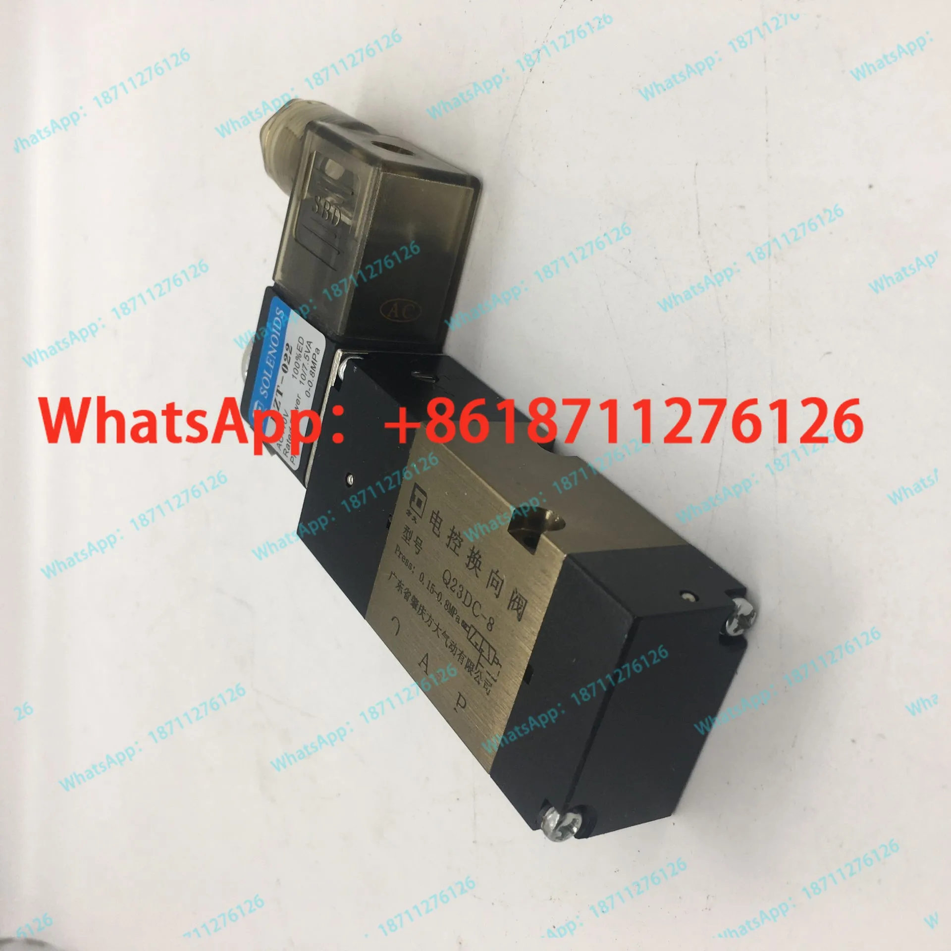 Original Q23DC-8/Q25DC-10 two-position five-way solenoid valve Q25DC-15 quality assurance