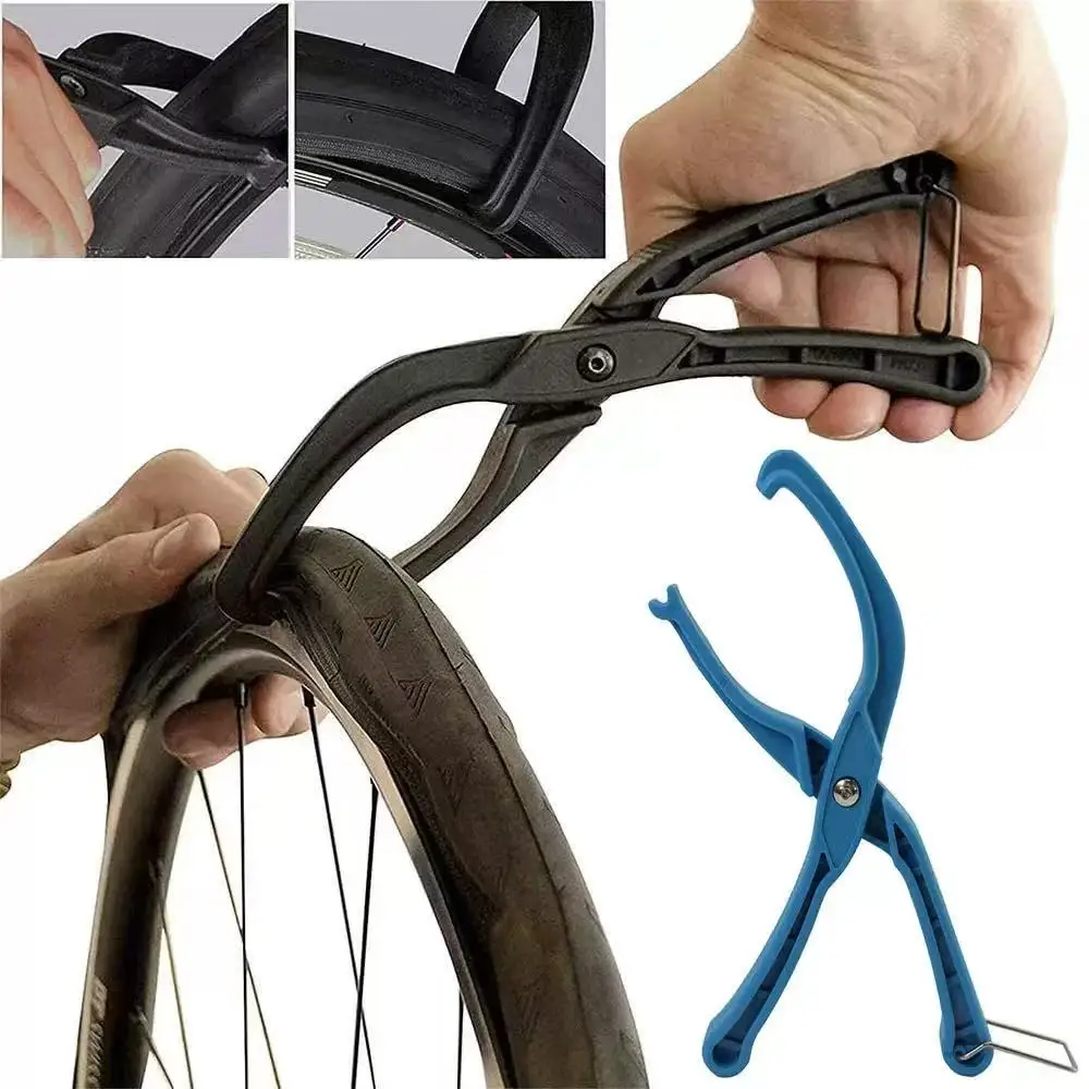 Repair Tool for Mountain Bike Tires; Durable Bicycle Tire Removal Clamp; Outdoor Cycling Pliers