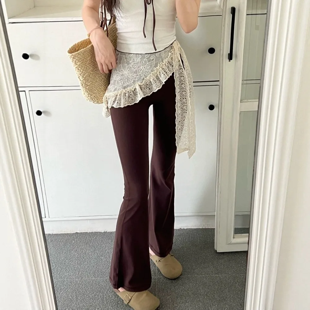 

Trendy Lace Trim Lace Mini Skirt Ruffles Jeans Decoration Butt Curtain Clothing Accessories Pretty Fart Curtain Women