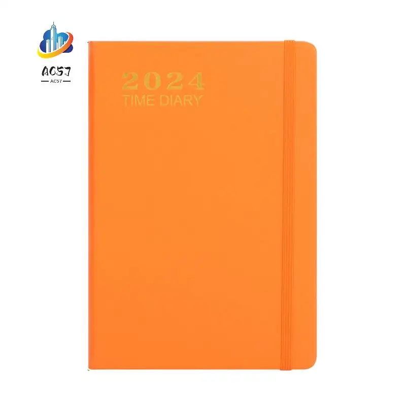 

AC57-2024 Pocket Planner Calendar 2024 , Weekly Monthly Planner With Pocket, Elastic Closure, Note Pages, Monthly Tabs