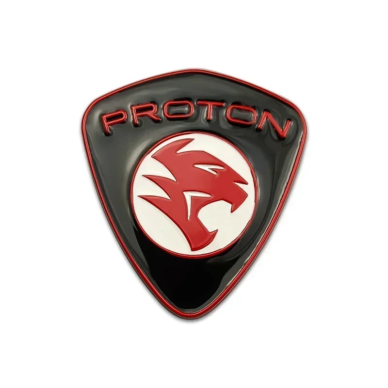 ملصق جسم السيارة الخلفي من خليط معدني لملحقات ملصق Proton Persona Savvy Premera GEN2 Inspira Saga Preve Waja Exora Wira