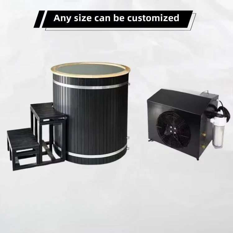 Portable Ice Bath with Cooler Filter Cold Plug Health Hotel Bathroom