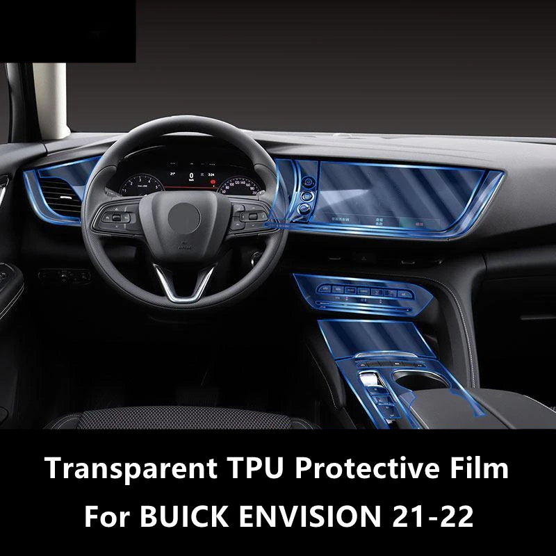 

For BUICK ENVISION 21-22 Car Interior Center Console Transparent TPU Protective Film Anti-scratch Repair FilmAccessories