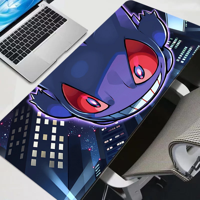Mouse Pad Anime Gaming Accessories Mousepad Gamer Gengar durable anime PC Completo Computer Keyboard Desk Mat Varmilo