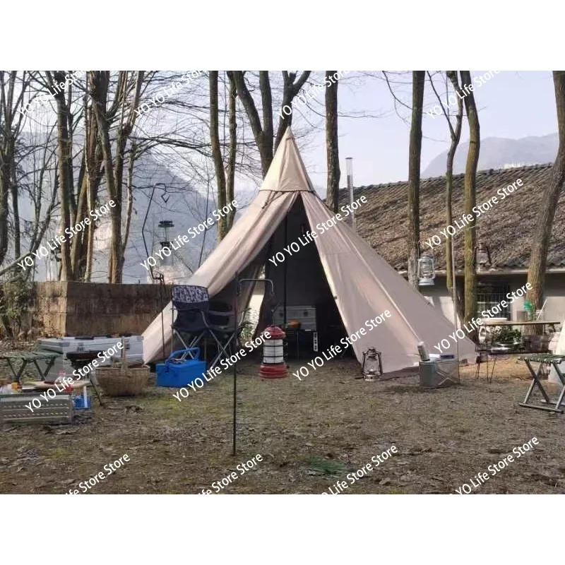 خيمة نفق مقاومة للماء والرياح في الهواء الطلق خيمة سرير مفرد خيمة تخييم لشخص واحد #4