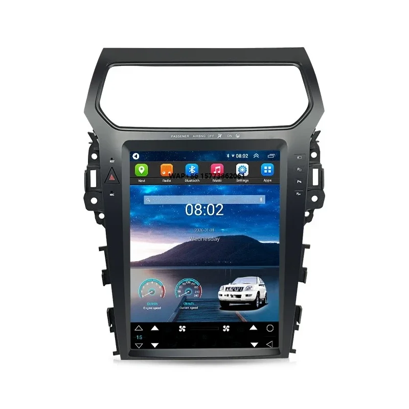 

For Explorer 2011- 2019 12.1 Inch Android14 Car Radio Stereo T Style Screen Multimedia Player Carplay DSP GPS Navi 4G