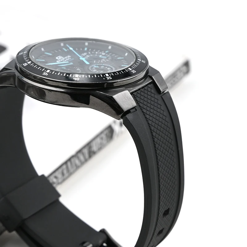 For Casio EDIFICE Series Replacement EF-552 Resin Watch Strap Waterproof watchband TPU Wristband Sports Bracelet