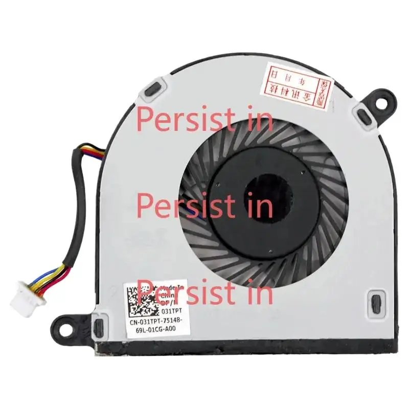 * 031TPT 31TPT Вентилятор процессора для Dell Inspiron 13 5368 7375 7378 Inspiron 15 5568 =/*