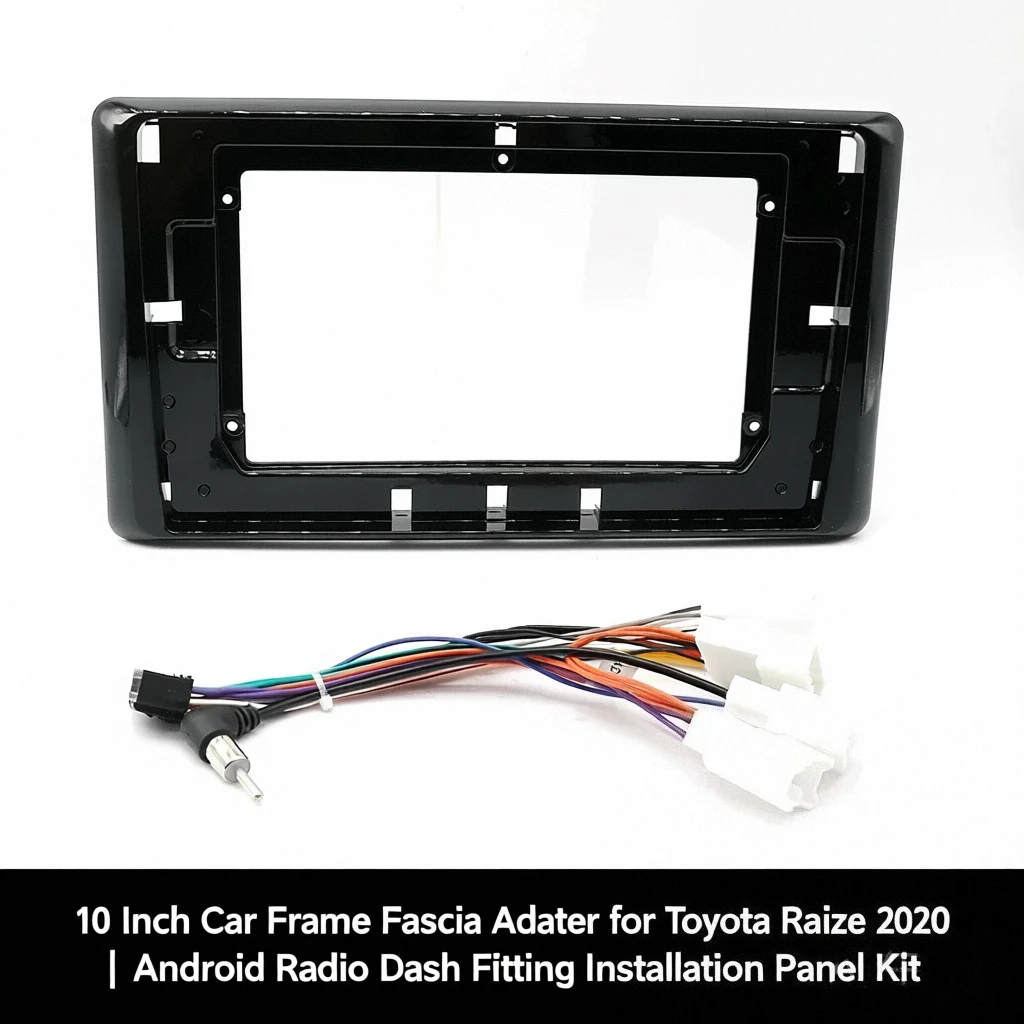 

10-дюймовый адаптер передней панели автомобиля для Toyota Raize 2020 | Комплект монтажной панели приборной панели Android-радио