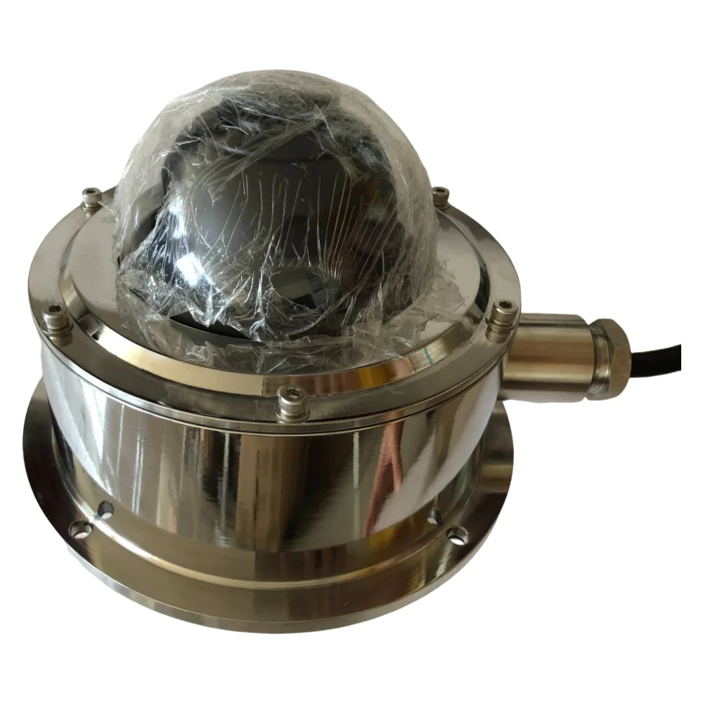 OEM ODM Stainless Steel 304 316L Mini Dome Camera Wide Angle Top Mount Wall Mount IP68 CNEx 2MP 4MP Zoom Customized Support