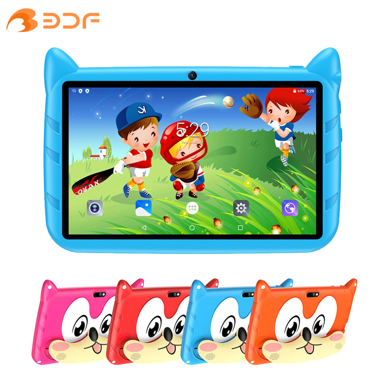 

New 7 Inch 5G WiFi Kids Tablets For Study Education Android 13 Quad Core Google Play Children's Gift Tablet PC 4GB RAM 64GB ROM