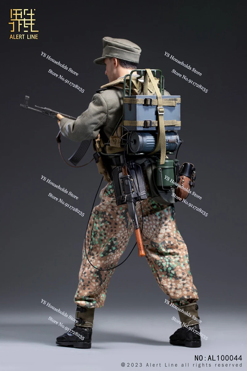 Alert Line AL100044 1/6 Desert Camfoulage Movable Military Man Action Figure Mini Rifle Ornament 12" Full Set Soldier Model